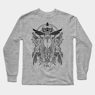 FFXV Arms and Armiger (black) Long Sleeve T-Shirt